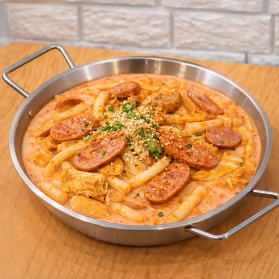Rose Tteokbokki 玫瑰奶油炒年糕🌶️